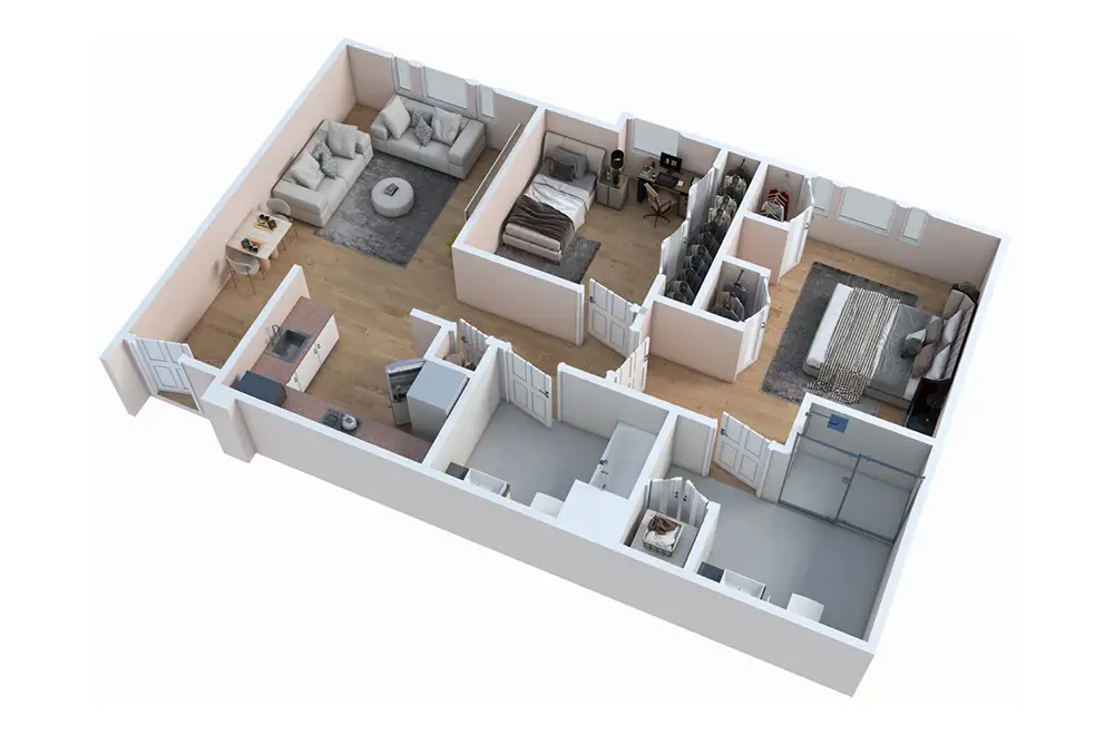 Pebble Beach Two Bedroom Pebble Beach Two Bedroom