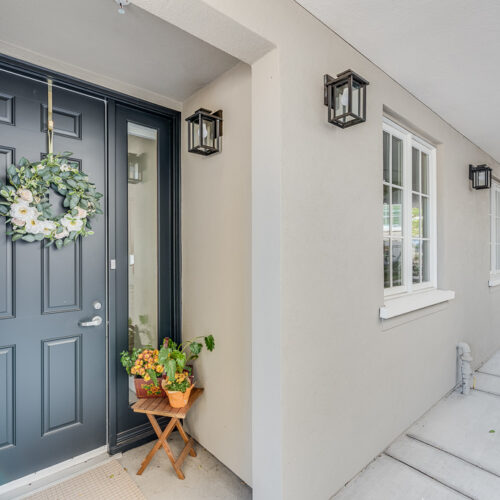 entrance to apartment