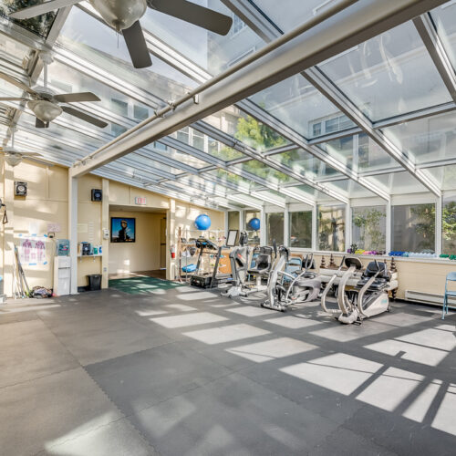 fitness center